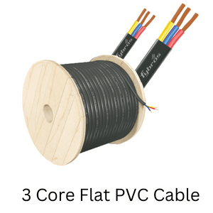 3Core Flat PVC Cable